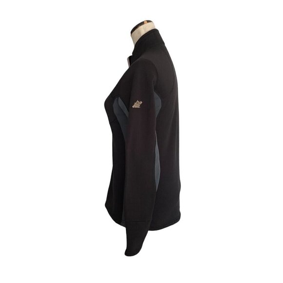 Eastern Mountain Sports POLARTEC Women's Black Gray Half Zip Fleece - Size S - Picture 4 of 7